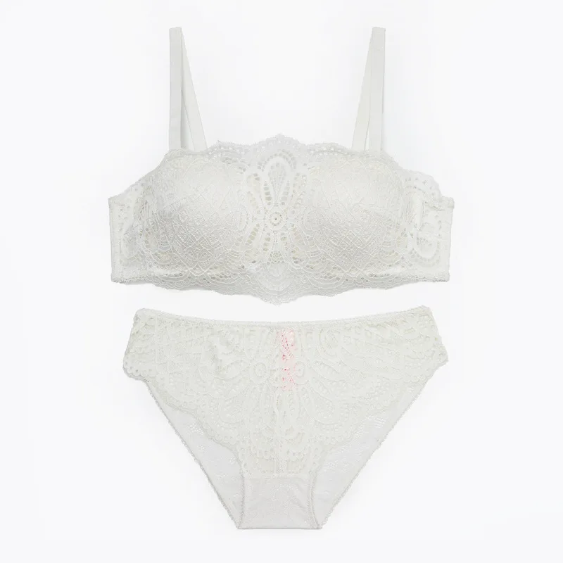 Сексуальный глубокий u образный бюстгальтер для женщин нижнее белье с открытой