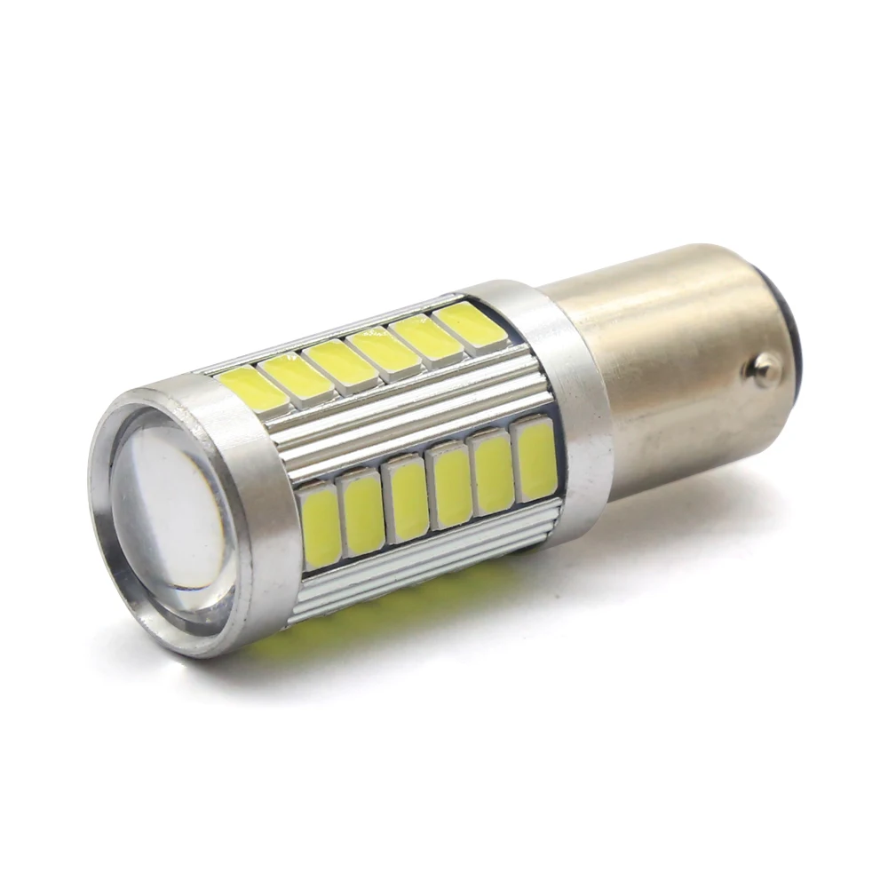 EURS 20 шт. Универсальный 1157 BAY15D 1156 Ba15s 33SMD T20 7440 7443 супер яркий светодиодный