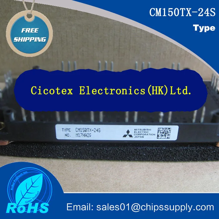 

CM150TX-24S 150TX-24 модуль IGBT MOD 1200V 150A 6PAC NX SER CM150TX24S