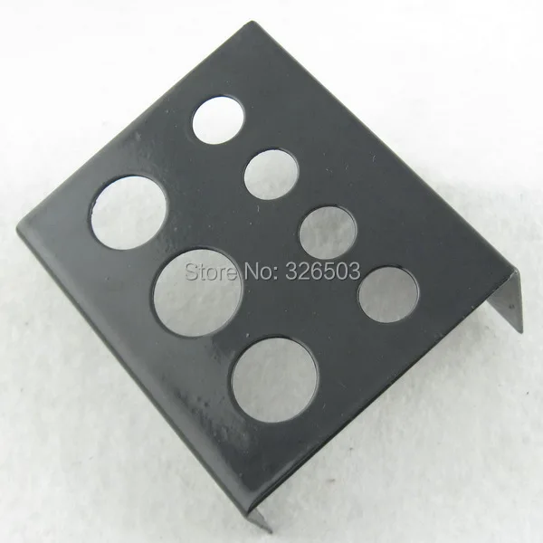 Одна черная металлическая Татуировка чернильный колпачок держатель чашки для