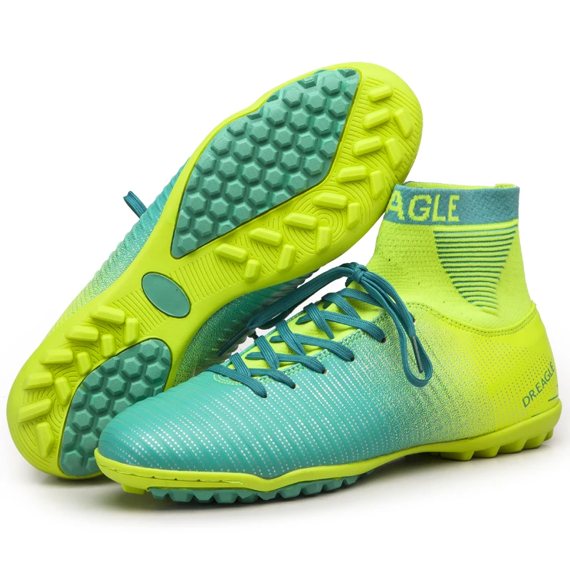 

High Ankle Turf Futsal BootsTop Superfly Soccer Shoes Men Cheap Original Indoor Football Cleats Women Futzalki