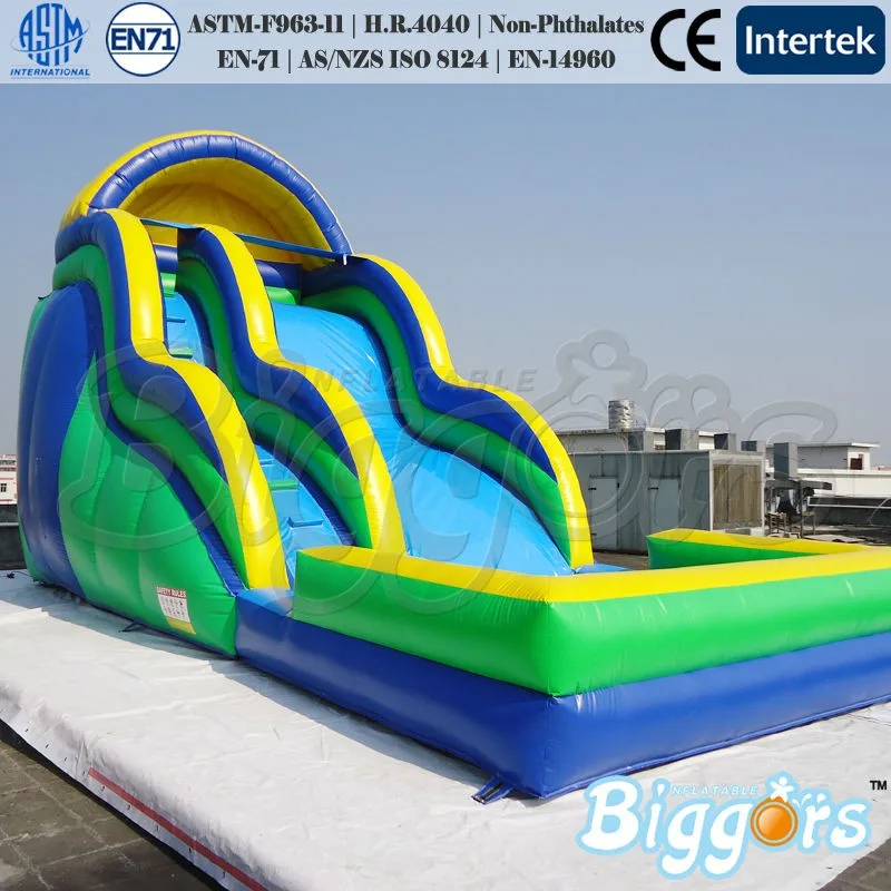 Гигантская надувная водная горка на заказ для бассейна игра|Надувные игрушки| |