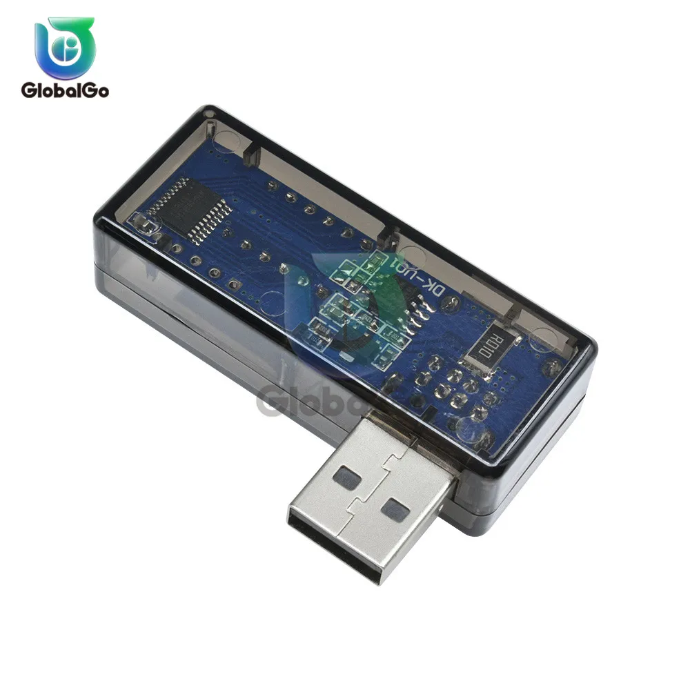 Трехзначный дисплей USB измерение напряжения тока метр тестер инструмент красный