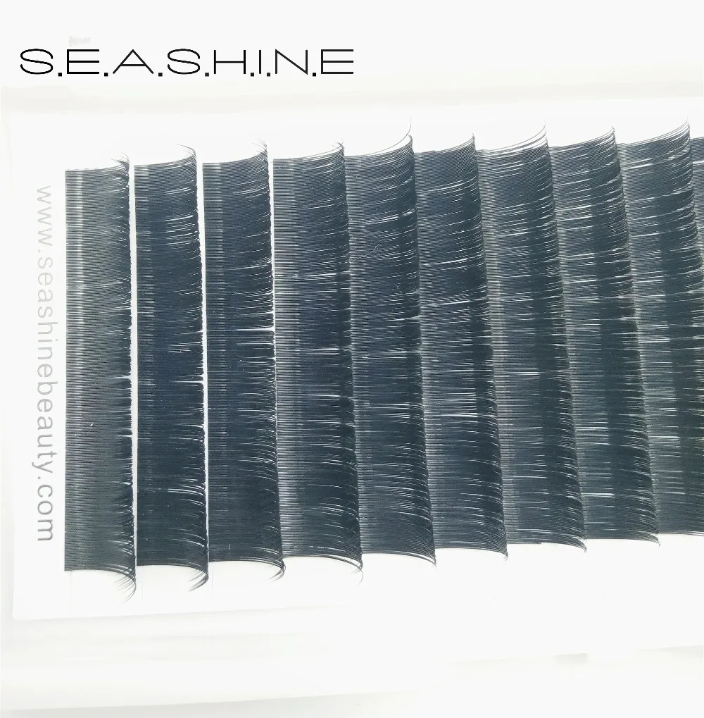 

Seashin 12Lines/Tray 15mm Eyelash Extension 3D Korea Silk Volume Eyelashes Makeup Natural Lashes Artificial False Eyelashes