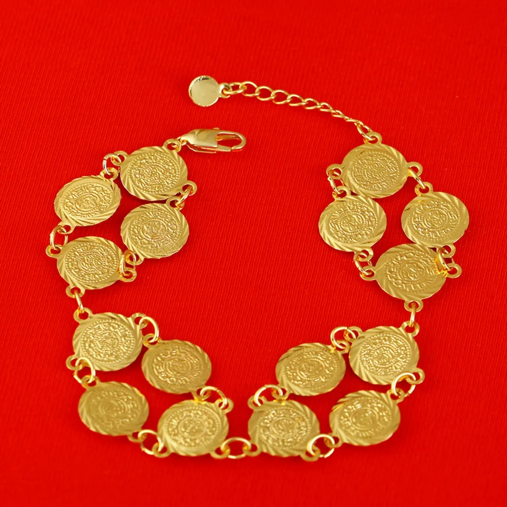 Женский/мужской браслет под золото 24 к| |