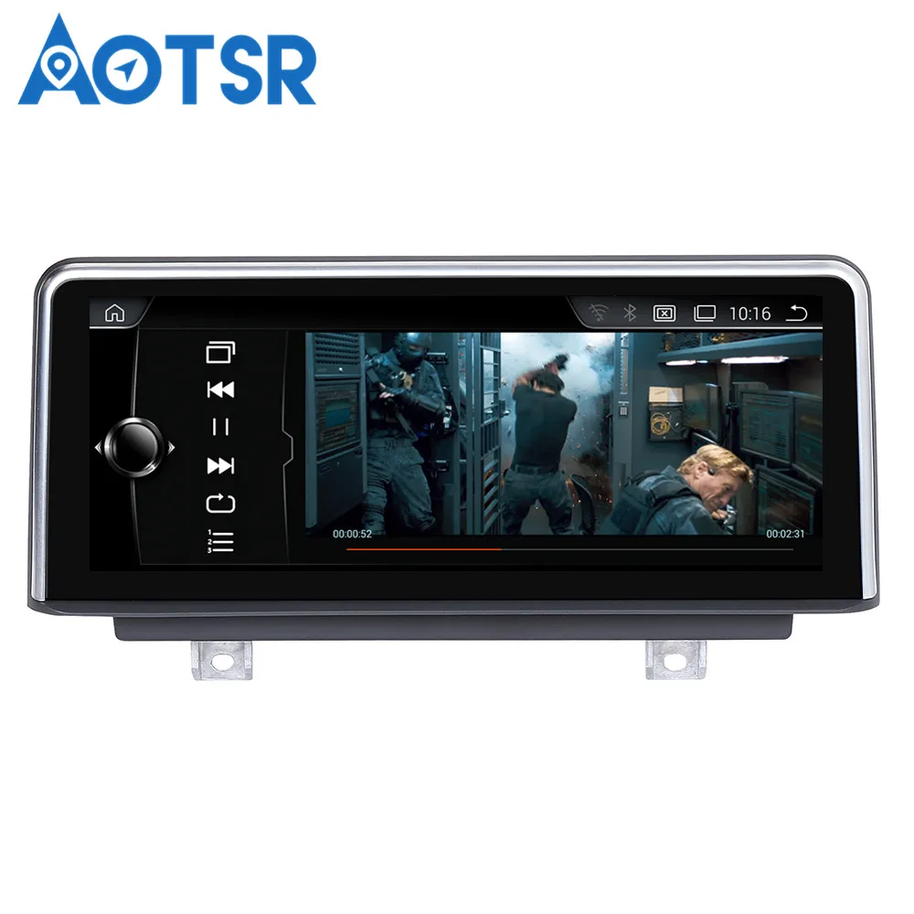 Автомобильный GPS-навигатор Aotsr Android 4 без DVD-плеера головное устройство для BMW 1