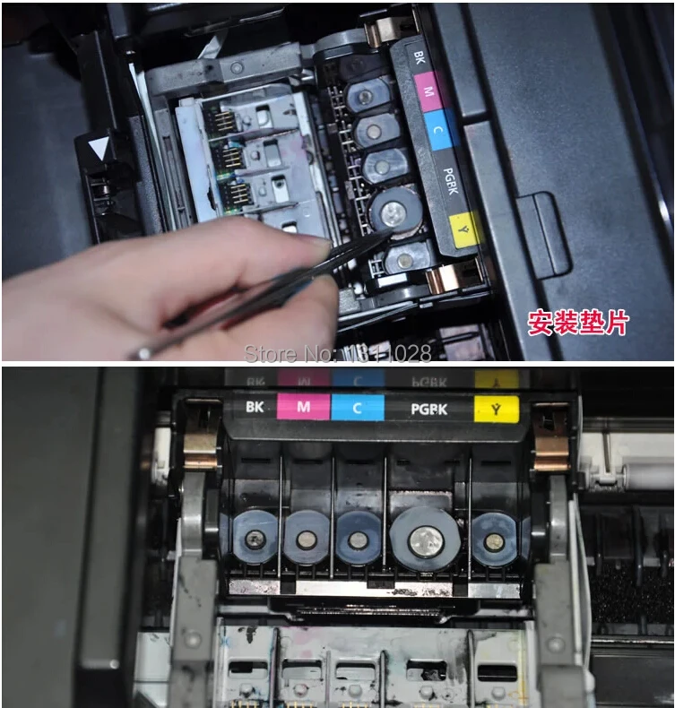 Картриджи для PIXMA IP3300 IX4000 IX5000 1 комплект 4 шт. чернильный путь PGI-5BK M Y