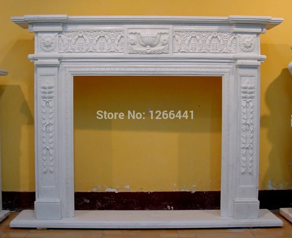 Мраморная каминная подстилка объемный в английском стиле семейный камин