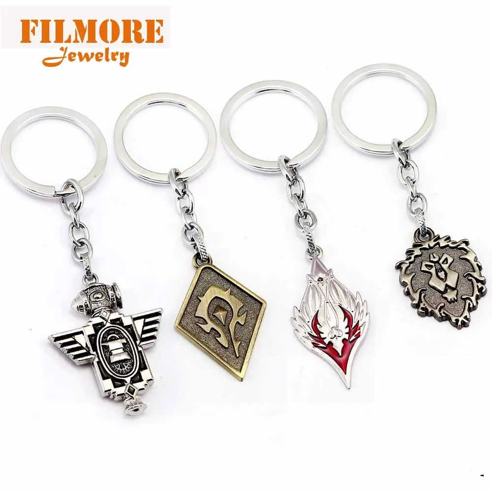 Filmore колье Цепочки и ожерелья WOW Лига Horde Логотип Подвески s альянс игры Косплэй
