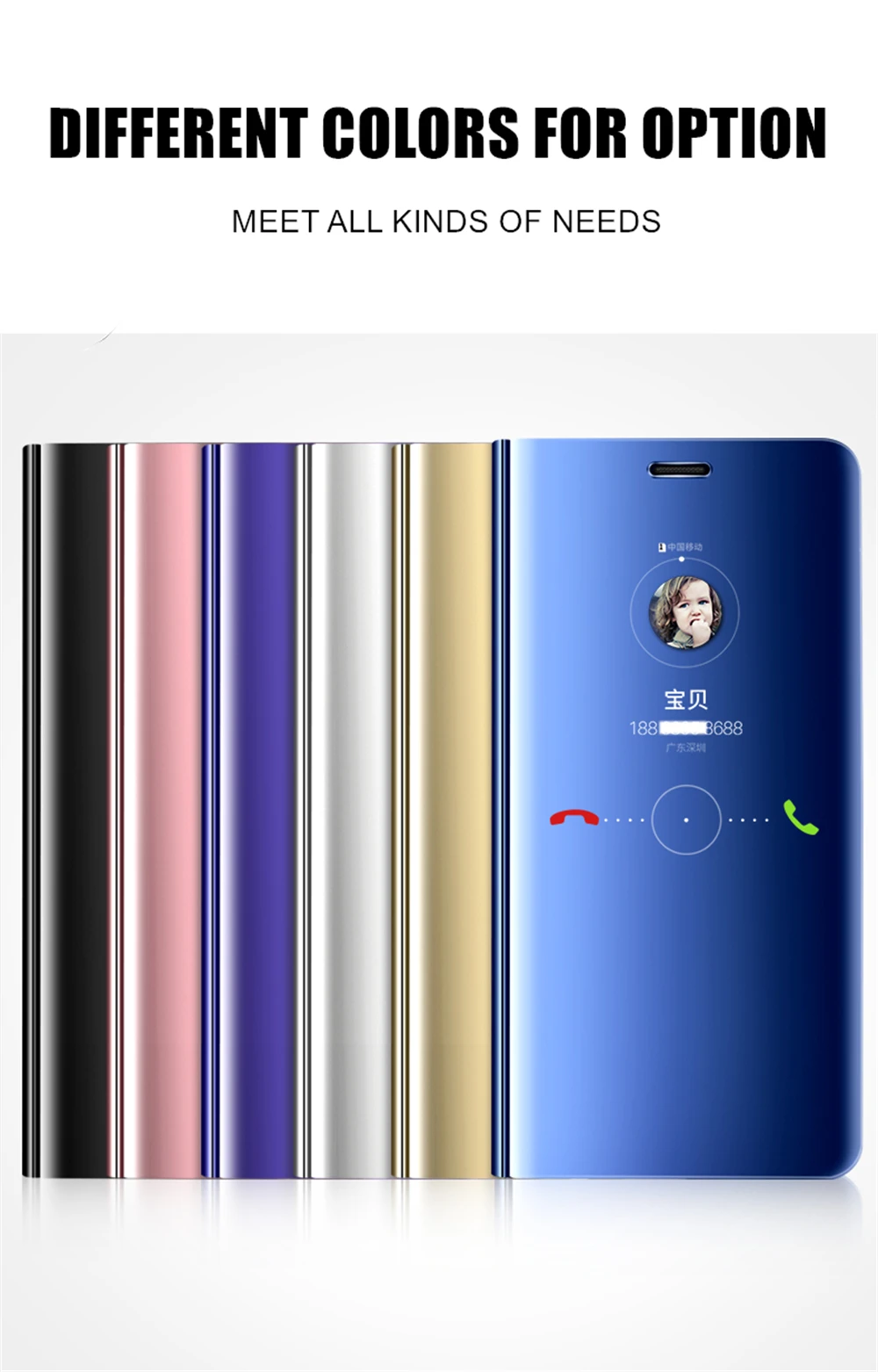 Умный зеркальный чехол для Huawei P8 Lite 2017 P9 P10 P20 P30 PRO P Smart PLUS MATE 20X10 флип