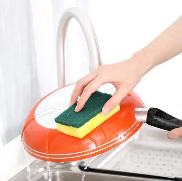 Красочные чистой очистка скраб миску губка кухня чаша для умывания протрите