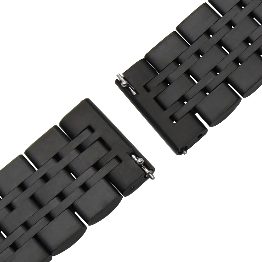 

20mm Quick Release Stainless Steel Watchband for Pebble Time Round 20mm Huawei Watch 2 Sport Bradley Timepiece Wrist Band Strap