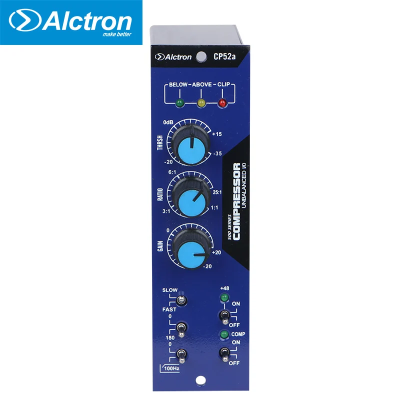 Alctron CP52a компрессор/ограничитель с режимами сжатия и комплексным измерением для