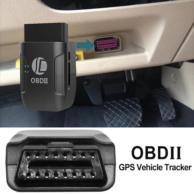Deaoke TK206 gps 306A(черная версия) OBD gps трекер автомобиля obd 2 OBD II gps трекер