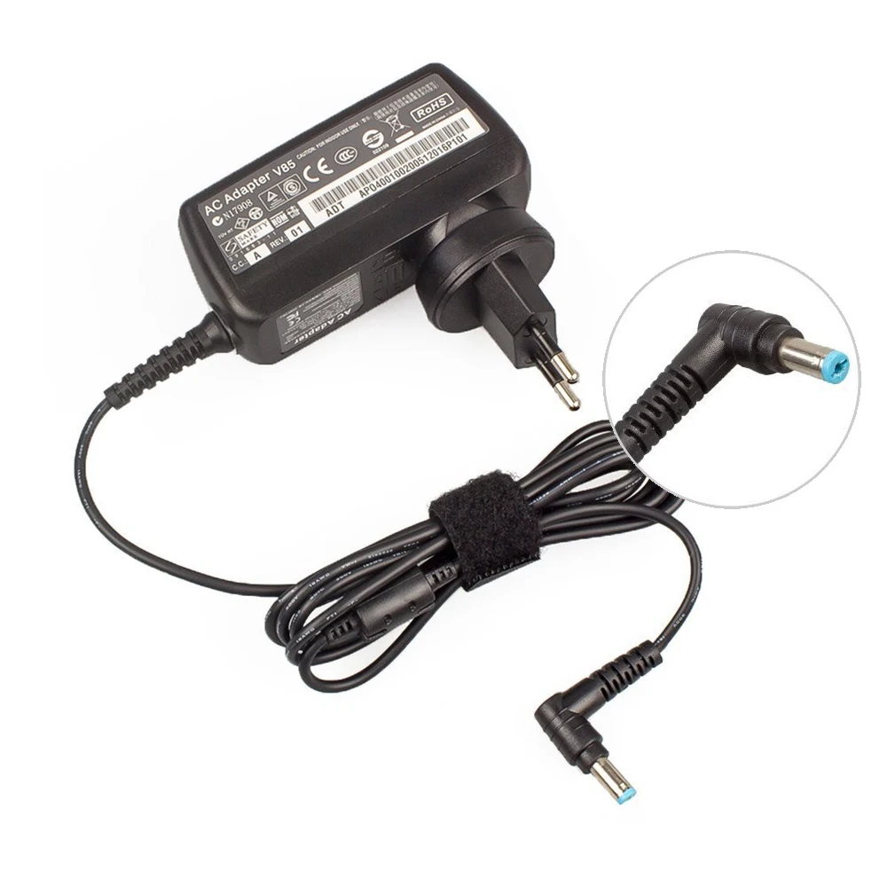 

19V 2.15A 40W Ac Power Adapter Charger For Acer Aspire one W10-040N1A ADP-40TH A ICONIA TAB W500 D257 533 Laptop Power Supply