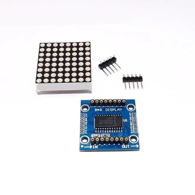 Точечный матричный модуль Thinary Electronic MAX7219 микроконтроллера набор сделай сам с
