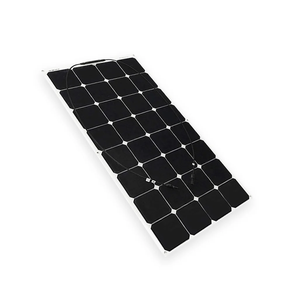 100 Вт DIY лодка Наборы Солнечная система элементов 100W PV Гибкая солнечная батарея по