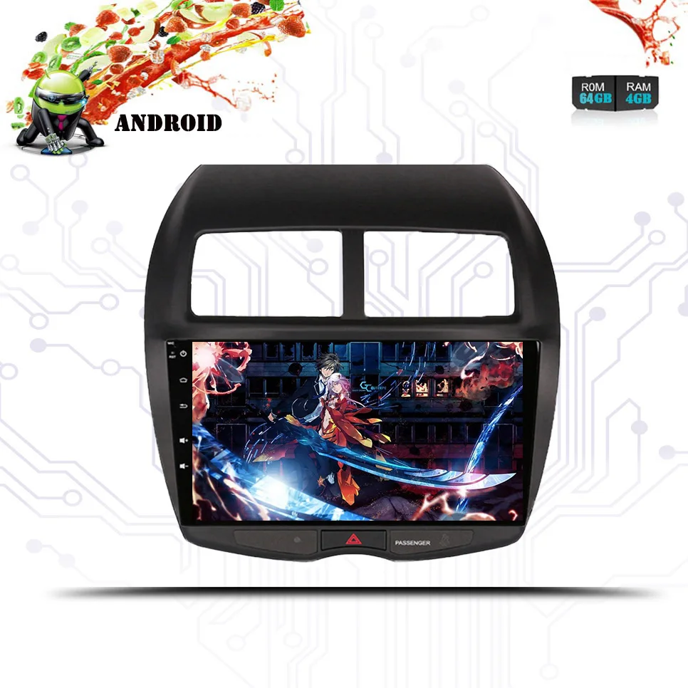 Автомобильное радио мультимедиа 10 2 &quotAndroid 9 0 4G 64G Автомобильный dvd аудио стерео