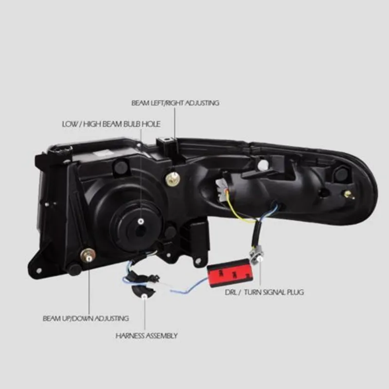1 пара автомобильных фар HID ксеноновый проектор для Toyota FJ Cruiser 2007- светодиодный фонарь+ задние фары+ решетка FJ Cruiser