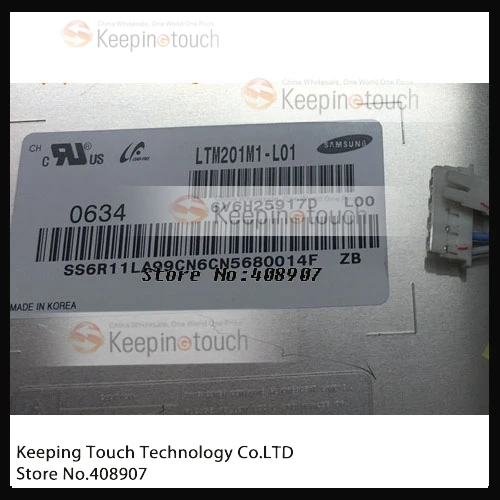 Для 20 1 &quotLTM201M1 L01 LTM201M2 L02 с холодным катодом (CCFL) tфт Repair ЖК дисплей Экран Дисплей