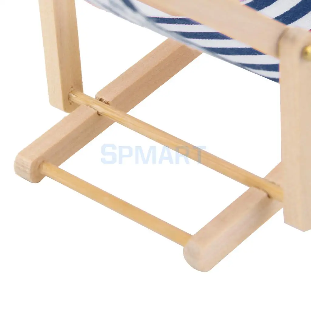 Миниатюрная рыболовная сеть для кукольного домика 1:12 6 шт. деревянное кресло