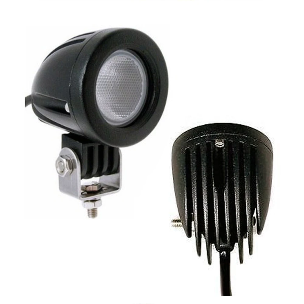 

ECAHAYAKU 1pcs 2'' 10w led work light offroad led worklights spot/flood 12v 24v motorcycle 4x4 ATV Motor fog light Driving lamp