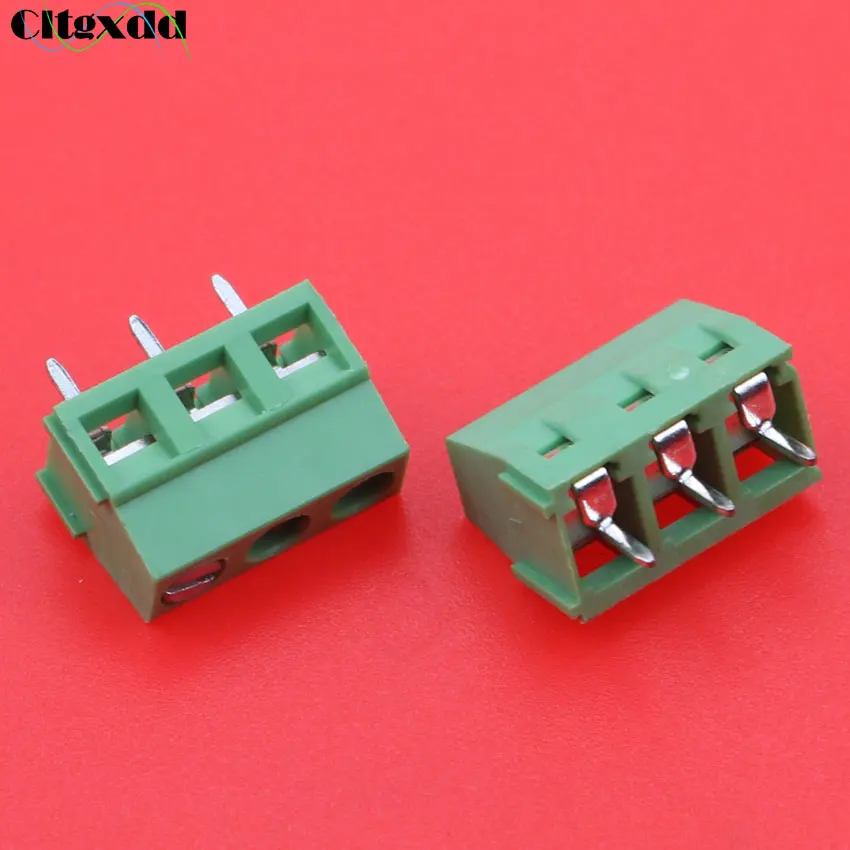 Cltgxdd 1PCS KF127-5.0 KF127 Screw 2Pin 3Pin 5.0mm Straight Pin PCB Terminal Block Connector | Обустройство дома