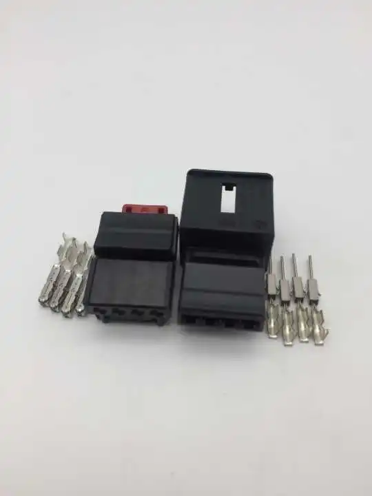 2 компл./лот 4 Pin/способ женский кабель подключения ко входу AUX аудиосистемы автомобиля задний фонарь стул разъем для VW Sagitar Magotan Golf задний фонарь 3AA972714 7N0972704