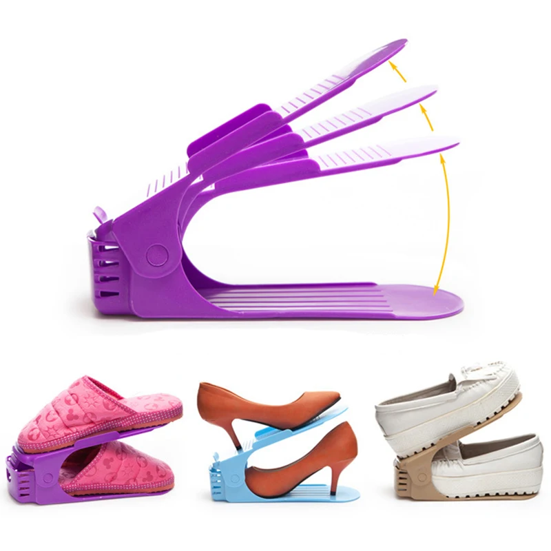 2017 модные стеллажи для обуви современный двойной стеллаж хранения удобный