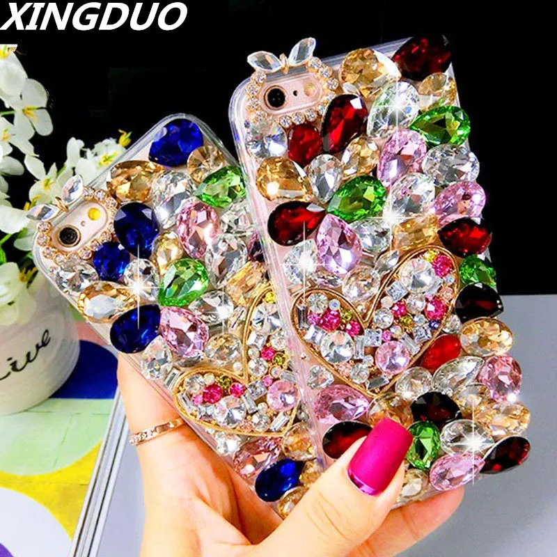 Чехол для телефона XINGDUO мягкий Huawei Honor 10 Lite/V20/p10 p20 p30 mate 20 pro/ Diamond Crystal с