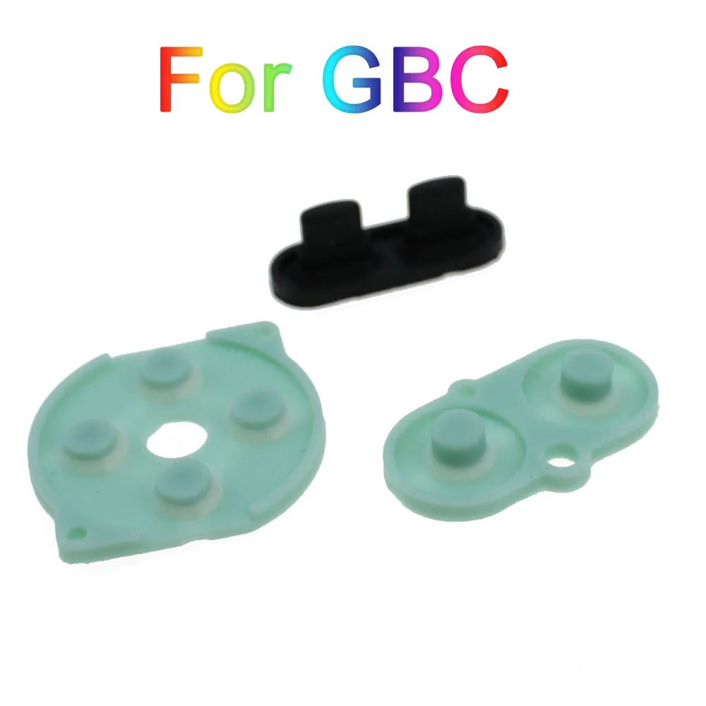 5 наборов для GB GBP GBA SP Проводящие резиновые силиконовые кнопки подкладки GameBoy