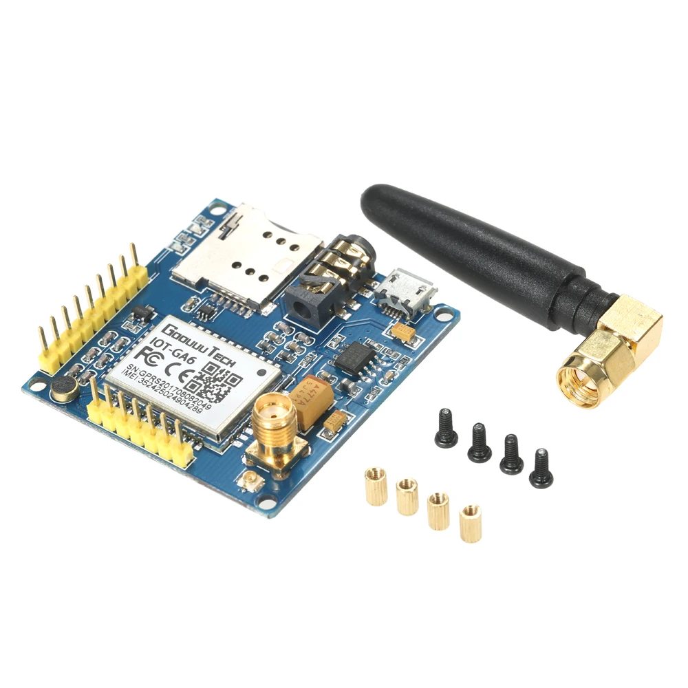Модуль Gps A6 GPRS Pro серия GSM модуль Core DIY плата разработки с антенной беспроводной