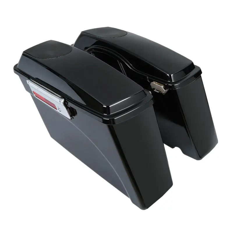 Черный сума 5 &quotx 7&quot крышки динамиков для Harley 93 13 Touring Ultra Classic Road King Electra Street Glide FLT