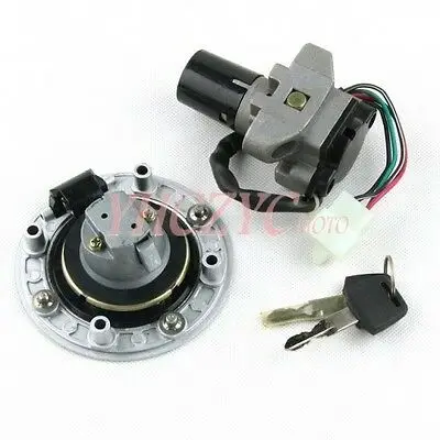 Переключатель зажигания крышка крышки газа набор ключей для Suzuki RF400 RF600 93-97 RF900 94-99