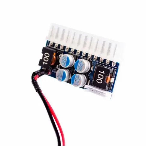 5 шт./лот DC-ATX-160W 160 Вт Высокая мощность DC 12 В 24Pin ATX переключатель PSU авто мини ITX