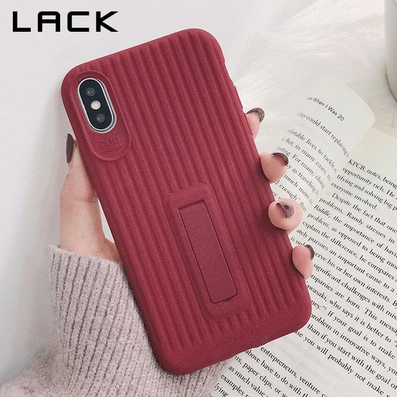 Цветной чехол для iphone XS Max XR X 8 7 6S 6 Plus Модный с подставкой роскошные мягкие Матовые