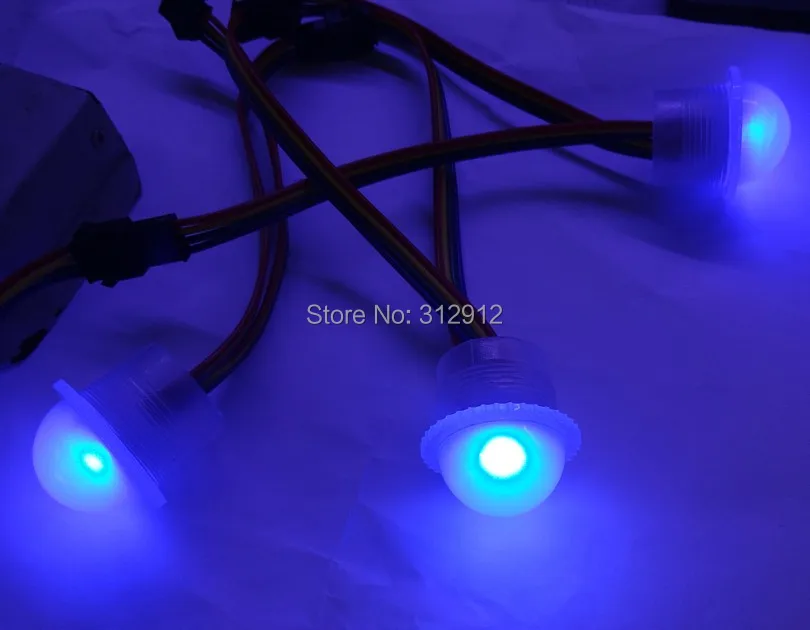 26 мм Диаметр WS2801 СВЕТОДИОДНЫЙ пиксельный модуль 1 шт. 5050 SMD RGB LED DC5V вход матовая