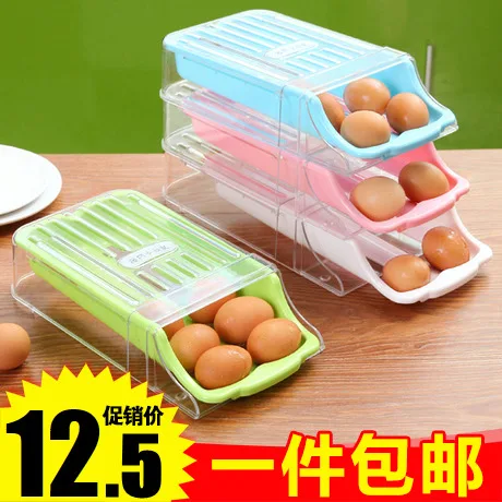 

refrigerator drawer eggs box multi-purpose storage box