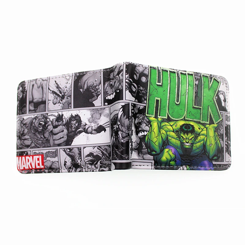 Любимая детская сумочка Невероятный Халк Железный человек marvel веселые бумажники