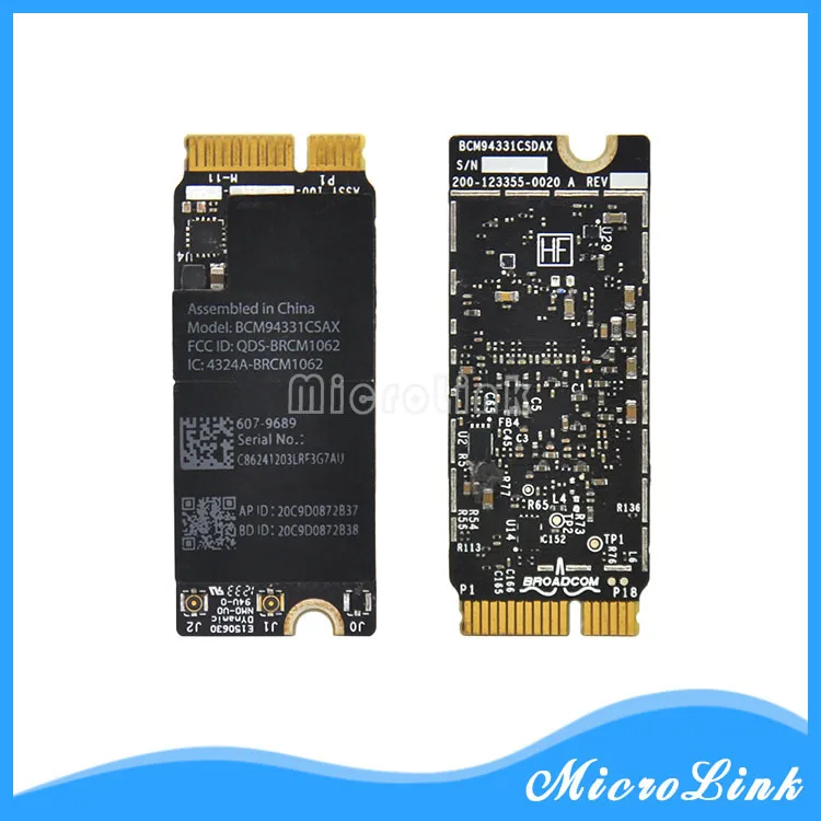 Новая карта аэропорта wifi для Macbook Pro Retina A1502 год 2013 BCM94331CSDAX|new wifi|wifi airport cardairport card |