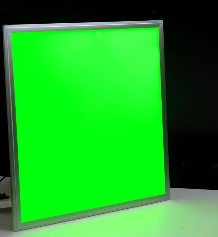 Ультра тонкий светодиодный потолочный Панель света RGB Цвет 600x600 Smart LED лампа