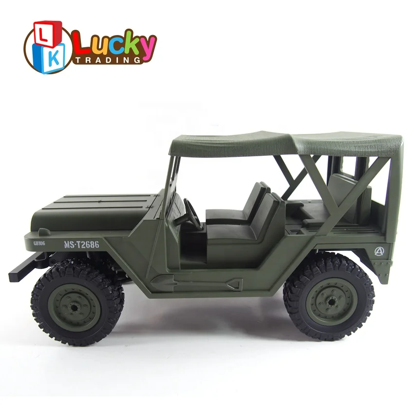 Удивительная электрика 4wd Voiture 4x4 RC Рок Гусеничный 1:14 весы RC Внедорожник со светом Военная Униформа jeep дистанционное управление автомобили