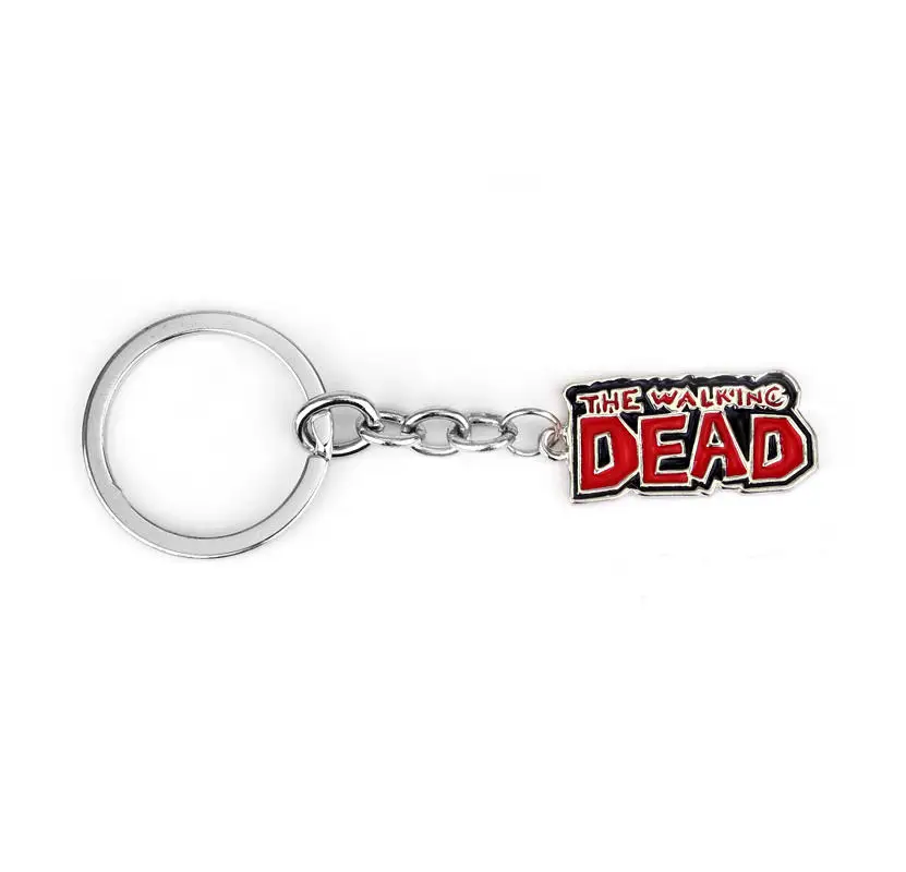 RJ ходячий мертвец брелок Negan's летучая мышь палка Люсиль брелок для мужчин и женщин автомобиля брелок для ключей подвеска chaviro ювелирные изделия - Цвет: Фиолетовый