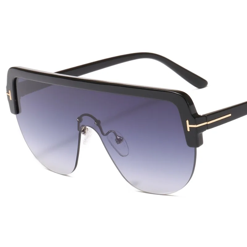 

2019 Luxury Fashion Sunglasses For Men And Women Semi Rimless Designer Sun Glasses Classic Stylish Brand Shades