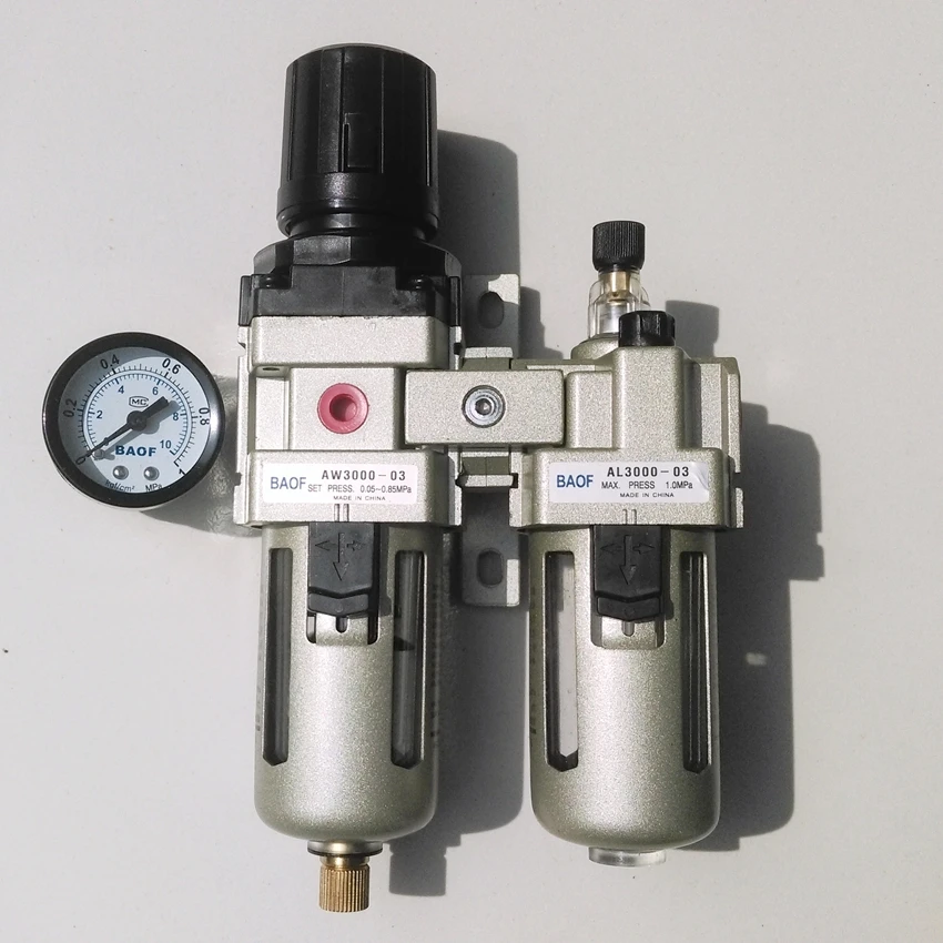 AC3010-03 3/8 ''порт воздухоочистительный блок F.R.L комбинация | Обустройство дома