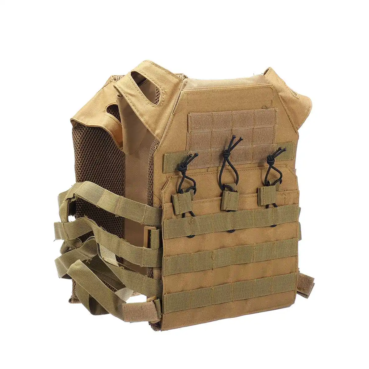 Камуфляжный жилет CS армия военный тактический жилет Wargame Body Molle на открытом воздухе оборудование 6 цветов 600D нейлон