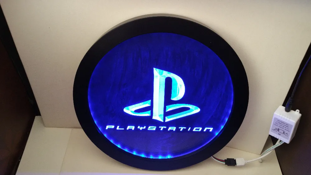 Playstation 4 PS4 man пещера RGB светодиодная многоцветная (12 цветов) Беспроводное