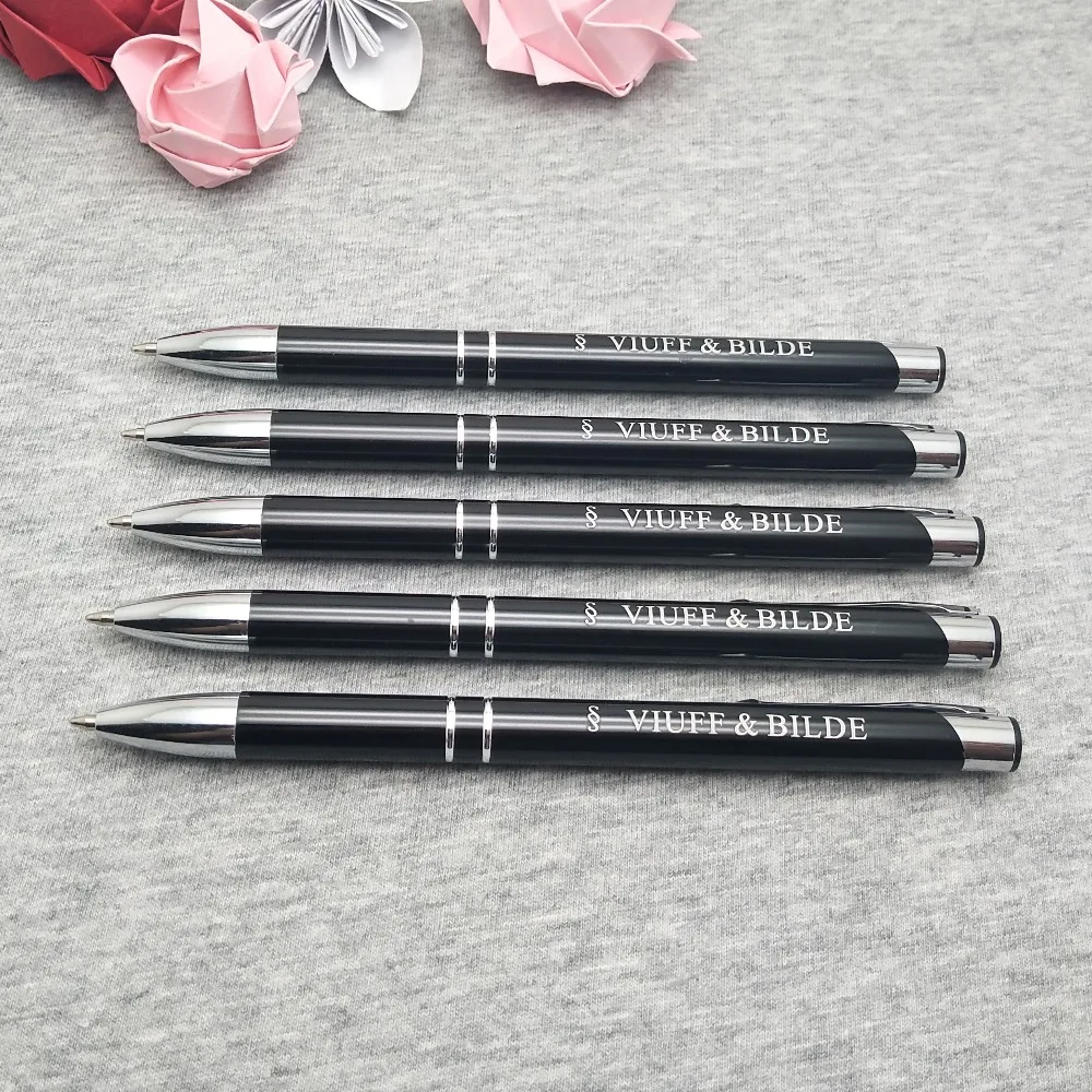 Traditional Wedding anniversary gifts Corlor ball pens custom printed with your logo and wish words FREE charge