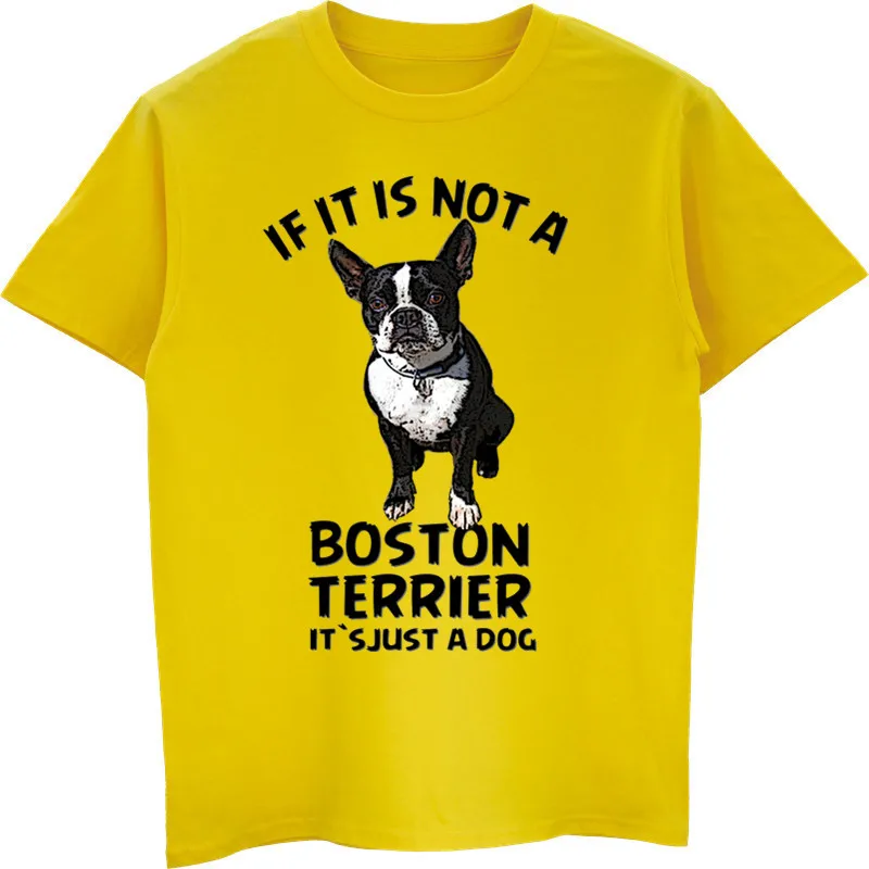 Новая крутая футболка Boston Terrier If It Is Not Funny Мужская хлопковая с коротким рукавом