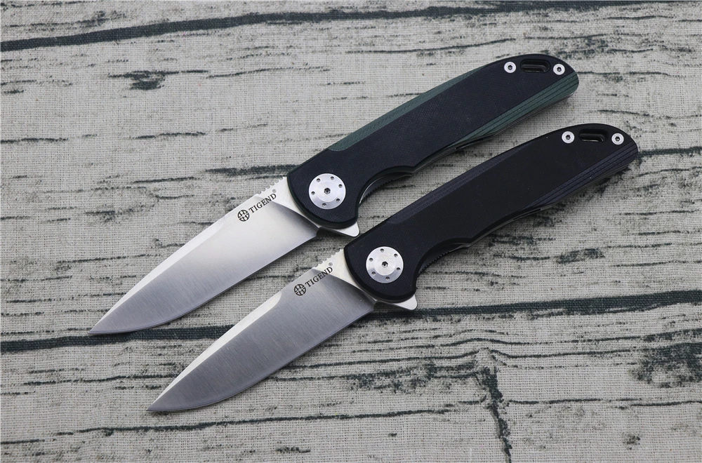 TIGEND CF1010 тактический складной нож D2 лезвие G10+ стальная ручка шарикоподшипник открытый кемпинг многоцелевой охотничий инструмент EDC